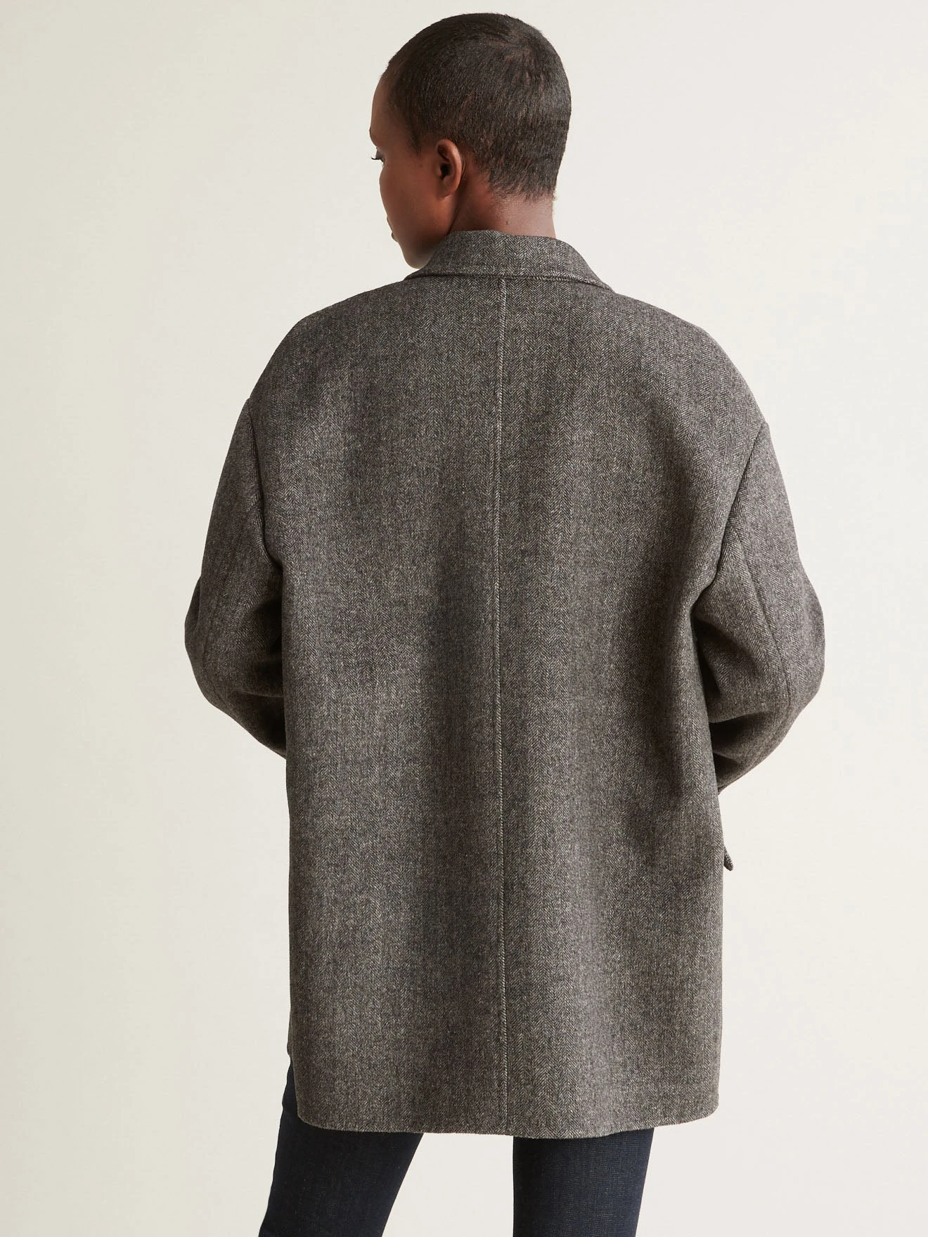 Veste Lainage Chevrons Femme 7 Veste Lainage Chevrons Femme – Image 5