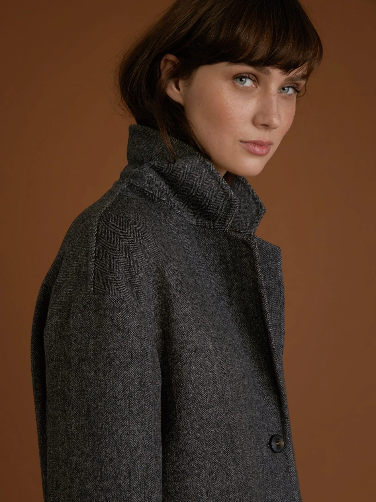 Veste Lainage Chevrons Femme 10 Veste Lainage Chevrons Femme – Image 8