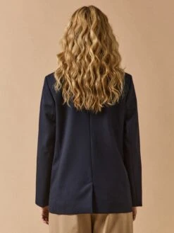 Veste Blazer Twill Uni Femme Boutons Dorés -Cyrillus Boutique 00100 0650 2014 PO DO F1XX