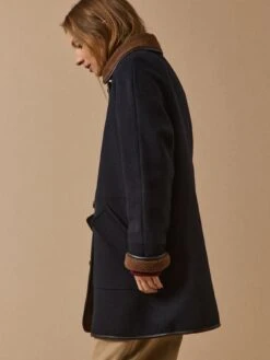 Manteau Gansé Intérieur Sherpa Femme -Cyrillus Boutique 00200 0740 2014 PO PG F1XX