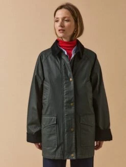 Veste Femme Coton Enduit -Cyrillus Boutique 00200 0772 3027 PO FA F12X