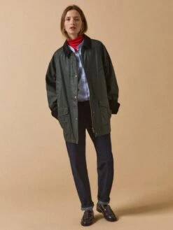 Veste Femme Coton Enduit -Cyrillus Boutique 00200 0772 3027 PO PE F1XX