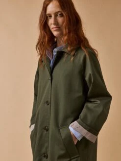 Trench Droit Coton Femme -Cyrillus Boutique 00200 0775 3013 PO FA F12X