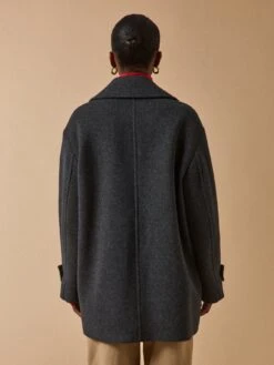 Manteau Caban Lainage Uni Femme -Cyrillus Boutique 00200 0783 M004 PO DO F1XX