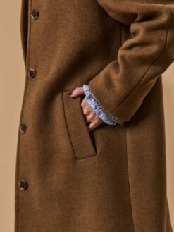 Manteau Raglan Mi-long Lainage Femme 14 Manteau Raglan Mi-long Lainage Femme -Cyrillus Boutique 00200 0788 9019 PO DP F12X