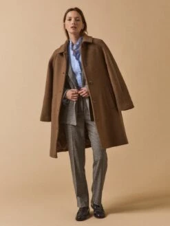 Manteau Raglan Mi-long Lainage Femme 16 Manteau Raglan Mi-long Lainage Femme -Cyrillus Boutique 00200 0788 9019 PO PE F1XX