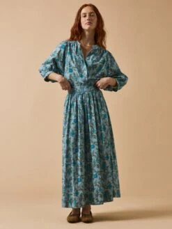 Jupe Longue Femme Imprimé Flore 14 Jupe Longue Femme Imprimé Flore -Cyrillus Boutique 00600 0881 I206 PO PE F1XX