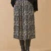 Jupe Mi-longue Femme Imprimé Luna 2 Jupe Mi-longue Femme Imprimé Luna -Cyrillus Boutique 00600 0882 I209 PO FA F1XX