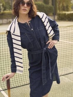 Robe-housse Femme En Coton Et Chanvre