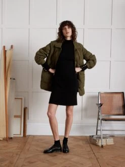 Robe-pull Col Montant Boutons Dorés Femme -Cyrillus Boutique 00900 1371 7001 PO PE F1XX 8e23f2ad 755a 48a3 9067 6738d54f7774