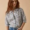 Chemise Coton Dobby Femme Imprimé Adonie -Cyrillus Boutique 01000 1809 I207 PO FA F1XX