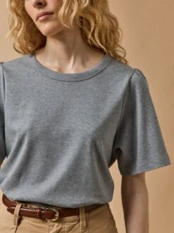 T-shirt Manches Courtes Femme Coton Biologique 9 T-shirt Manches Courtes Femme Coton Biologique -Cyrillus Boutique 01017 1059 M005 PO DP F1XX