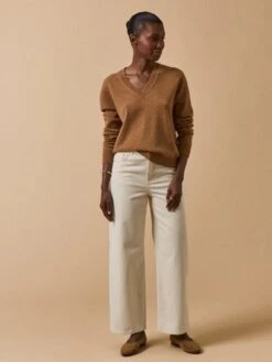 Pull Col V Femme - Collection Cachemire -Cyrillus Boutique 01100 1355 9019 PO PE F1XX