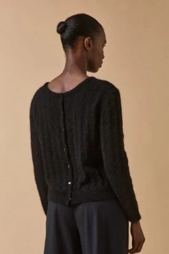 Gilet Réversible Femme Mélange Kid Mohair -Cyrillus Boutique 01100 1413 7001 PO DO F12X