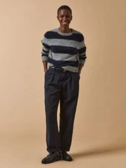 Pull Rayé Bicolore Femme -Cyrillus Boutique 01100 1420 B021 PO PE F1XX