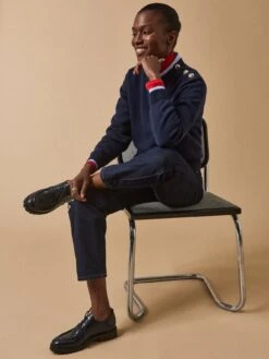 Pull Boutons Dorés Femme Laine RWS* 13 Pull Boutons Dorés Femme Laine RWS* -Cyrillus Boutique 01100 1424 2013 PO PE F12X