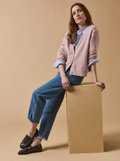 Gilet Maille Irisée Femme Avec Alpaga Et Laine -Cyrillus Boutique 01100 1431 8010 PO PE F1XX