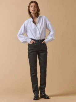 Jean Slim Enduit Femme Mathilde 9 Jean Slim Enduit Femme Mathilde -Cyrillus Boutique 01800 1119 7001 PO PE F1XX