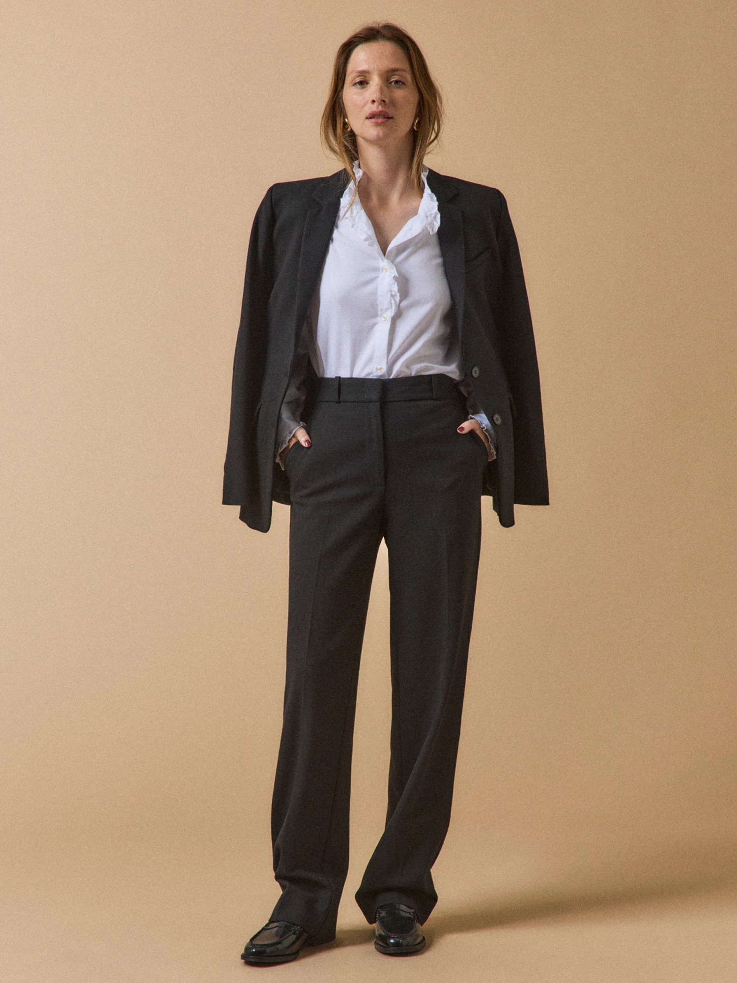 Pantalon Droit Tailleur Femme Alma 7 Pantalon Droit Tailleur Femme Alma – Image 5