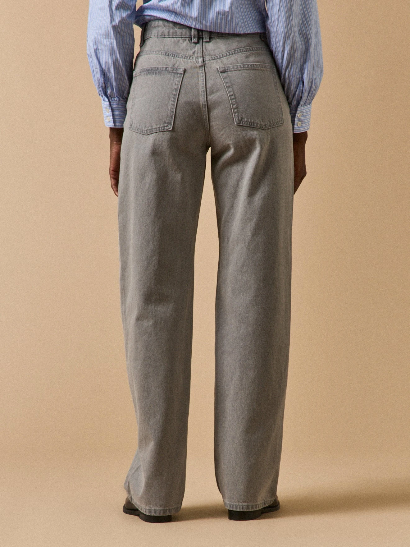 Jean Wide Leg Femme Zoé Coton Biologique 5 Jean Wide Leg Femme Zoé Coton Biologique – Image 3