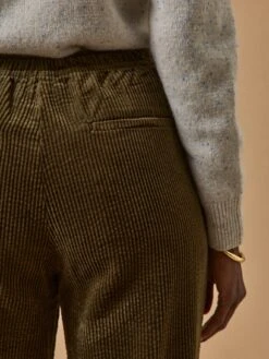 Pantalon Velours Gaufré Femme Agathe -Cyrillus Boutique 01800 1211 3013 PO DP F12X