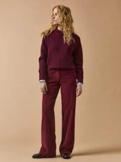 Pantalon Large Velours Femme Juliette 13 Pantalon Large Velours Femme Juliette -Cyrillus Boutique 01800 1212 4005 PO PE F1XX