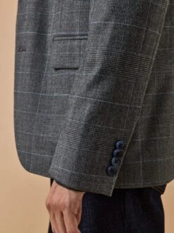 Blazer Laine Froide Prince De Galles Homme 11 Blazer Laine Froide Prince De Galles Homme -Cyrillus Boutique 04000 0241 C017 PO DP F12X