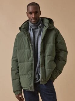 Doudoune Courte Matelassée Homme