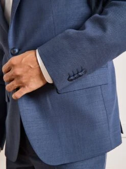 Veste De Costume Homme Tissu Texturé -Cyrillus Boutique 04500 0218 2031 PO DP F1XX