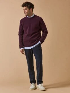 Pantalon Taille élastiquée Lainage Homme -Cyrillus Boutique 04700 0576 2013 PO PE F1XX