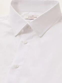 Chemise Slim Fit Homme Popeline Unie Easy Care -Cyrillus Boutique 05100 1267 1003 NM DP F1XX