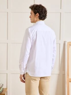 Chemise Unie Coton Twill Regular Fit Homme Non Iron 11 Chemise Unie Coton Twill Regular Fit Homme Non Iron -Cyrillus Boutique 05100 1423 1003 PO DO F1XX
