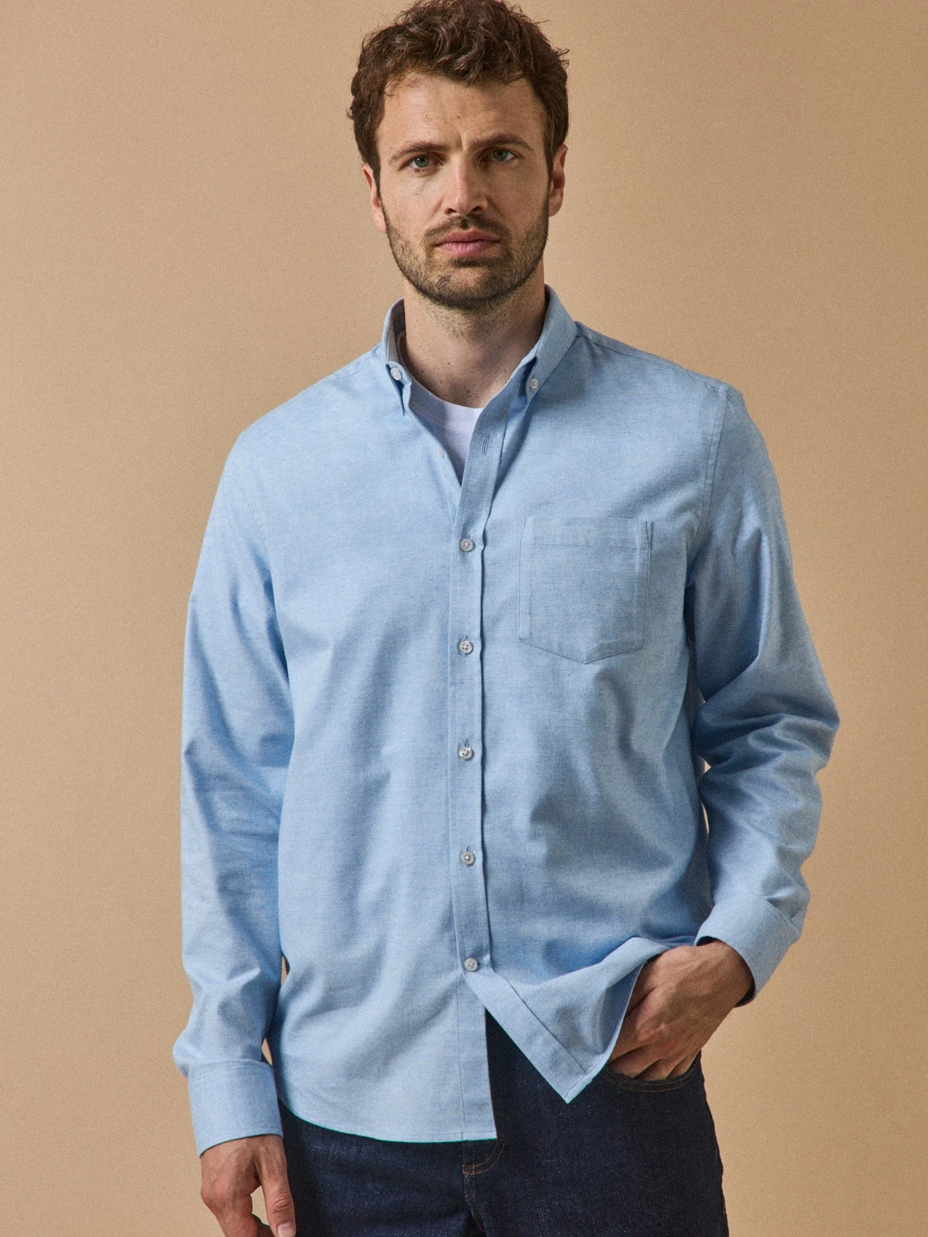 Chemise Flanelle Fil à Fil Homme Coupe Contemporaine 3 Chemise Flanelle Fil à Fil Homme Coupe Contemporaine