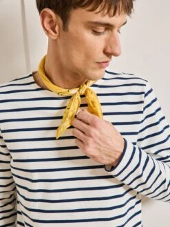 T-shirt Marinière Homme Coton Biologique -Cyrillus Boutique 05156 0277 R015 PO DP F1XX