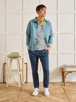 T-shirt Marinière Homme Coton Biologique -Cyrillus Boutique 05156 0277 R015 PO PE F1XX