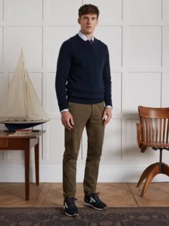 Pull Col V Homme - Collection Cachemire -Cyrillus Boutique 05201 0404 6399 PO PE F1XX