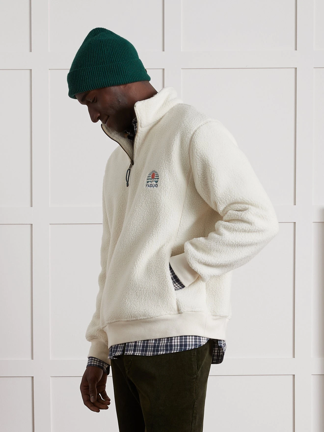 Pull Polaire Homme Aubiac - Collection Faguo 4 Pull Polaire Homme Aubiac - Collection Faguo – Image 2