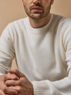 Pull Col Rond Homme Mélange Laine -Cyrillus Boutique 05201 0589 1004 PO DP F1XX