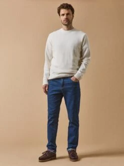 Pull Col Rond Homme Mélange Laine -Cyrillus Boutique 05201 0589 1004 PO PE F12X