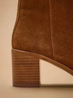 Boots Croûte De Cuir Femme Talon Carré 9 Boots Croûte De Cuir Femme Talon Carré -Cyrillus Boutique 06100 0694 9019 NM DP F1XX 2369685a c7ea 4e9d 9428 f4b9b4446b05