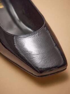 Salomés à Talon Cuir Vernis Femme 11 Salomés à Talon Cuir Vernis Femme -Cyrillus Boutique 06100 0732 7001 NM DP F12X