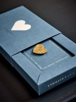 Broche Coeur Or - Collection Cyrillus X Chic Alors
