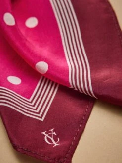 Carré Bandana à Pois Femme En Soie -Cyrillus Boutique 10422 0850 8010 NM DP F1XX