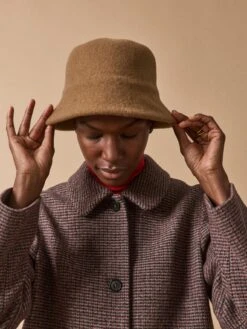 Chapeau Cloche En Laine Femme