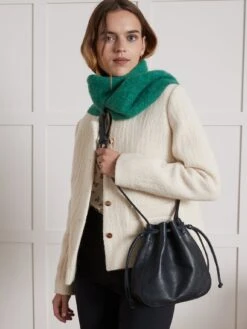 Sac Seau Femme En Cuir Souple - Collection Maroquinerie Cyrillus 14 Sac Seau Femme En Cuir Souple - Collection Maroquinerie Cyrillus -Cyrillus Boutique 50711 0278 2013 AM FA F12X