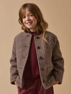 Manteau En Lainage Fille
