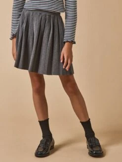 Jupe Plissée Junior En Tricot