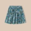 Jupe Fille Imprimé Flore -Cyrillus Boutique 72009 0488 I206 NM FA F1XX