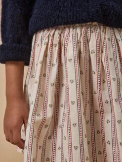 Jupe Imprimé Marine Fille -Cyrillus Boutique 72009 0489 I218 PO DP F1XX