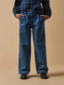 Pantalon Large Junior En Denim